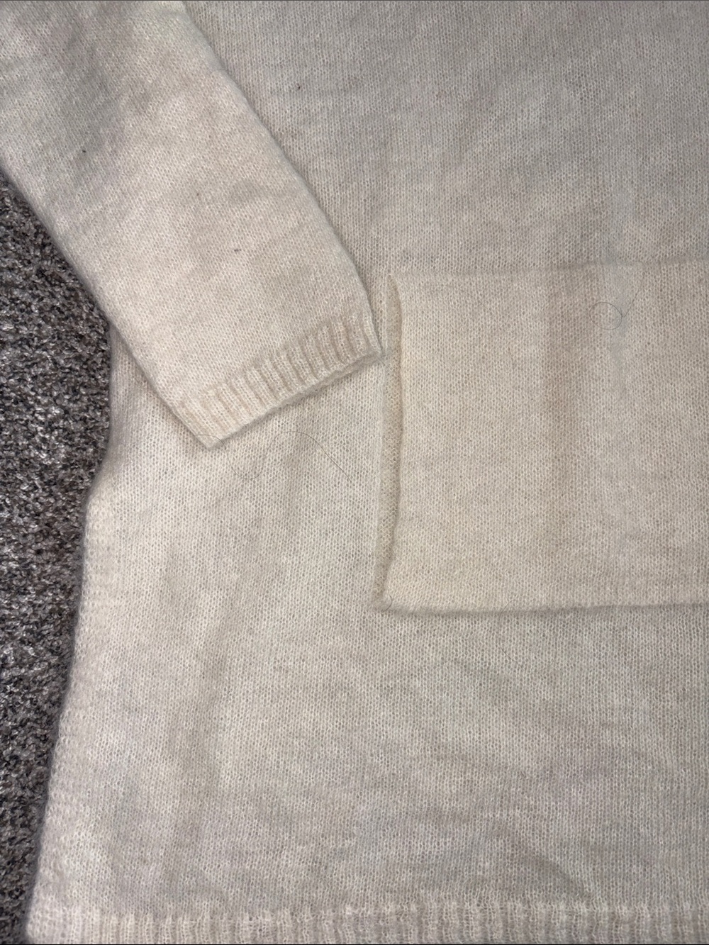 Peruvian Connection Balie Tunic Sweater in Cream - Picture 2 of 5